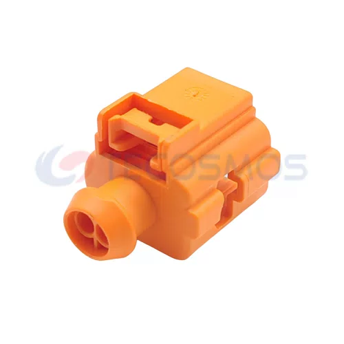 Waterproof Copper ABS Wire Harness IP66 Automobile Water Temperature Sensor Plug for 2-Pin Female 6X0973802C - image 3